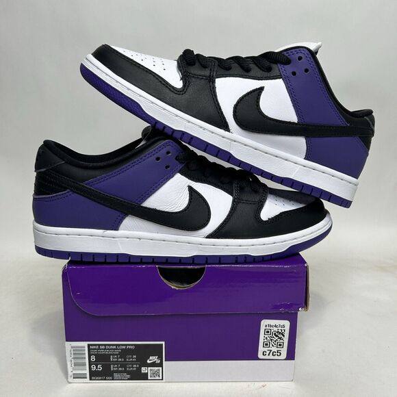 Nike SB Shoes Dunk Low Pro “Court Purple” 2024